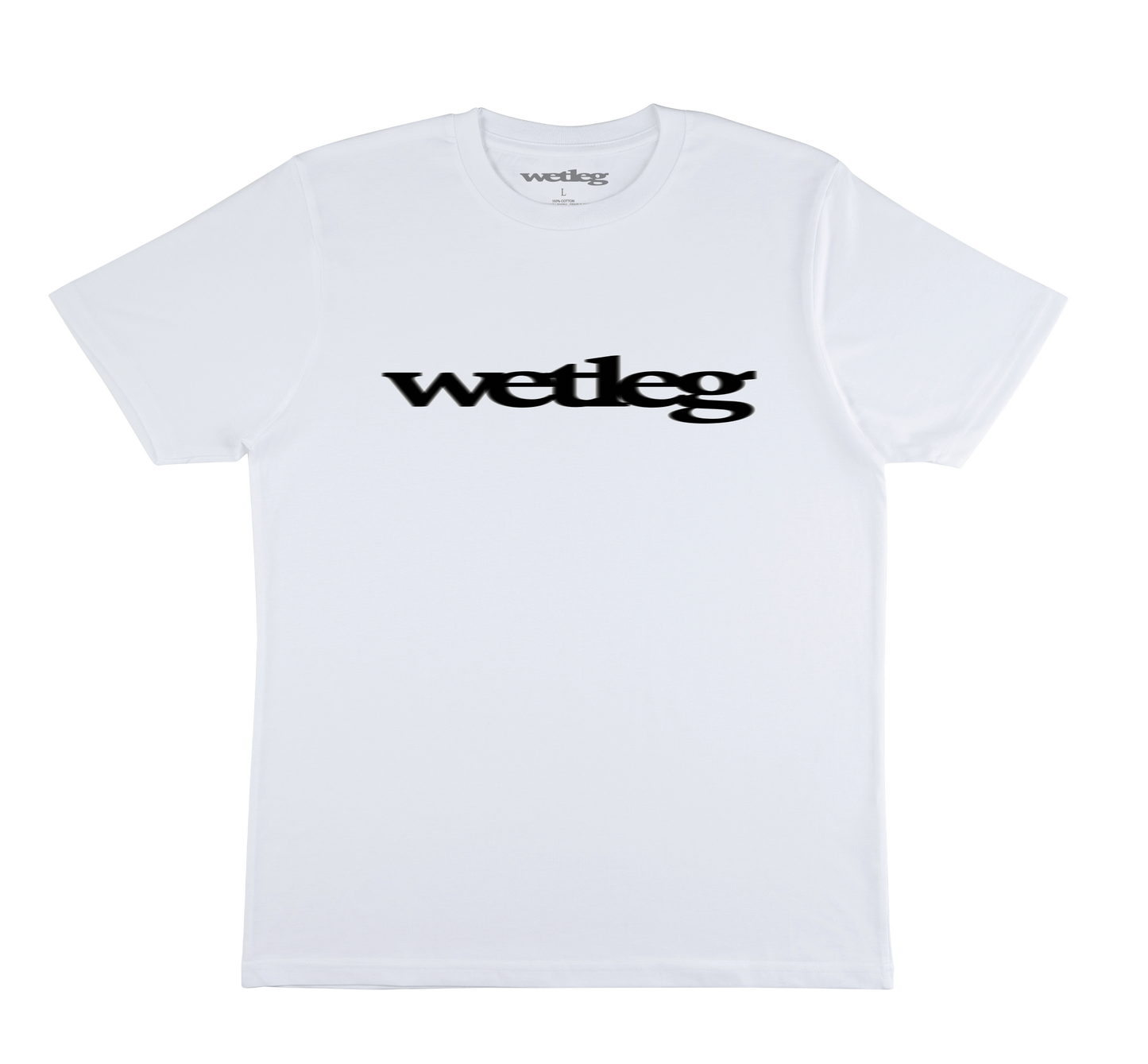 logo white tee