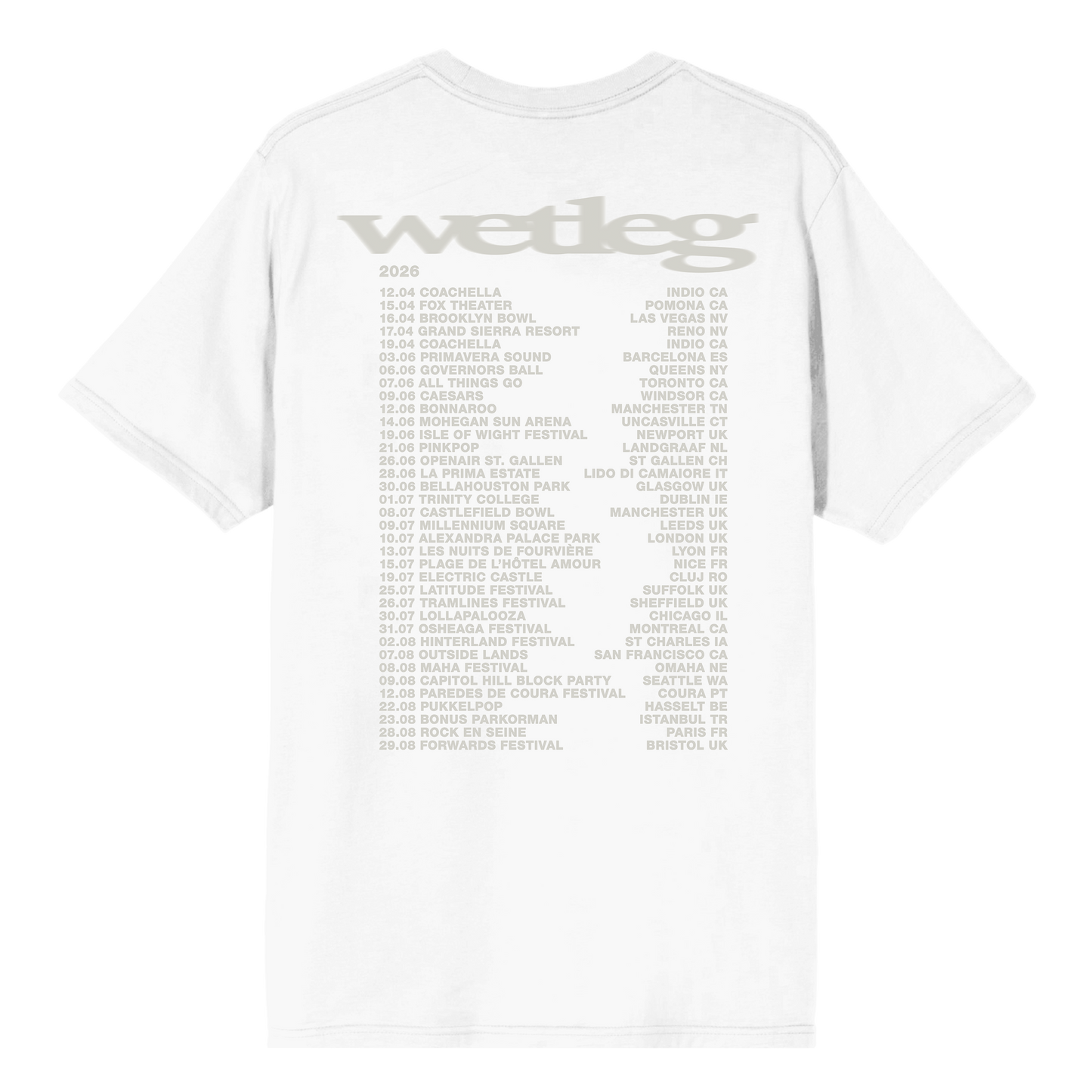 album tour tee