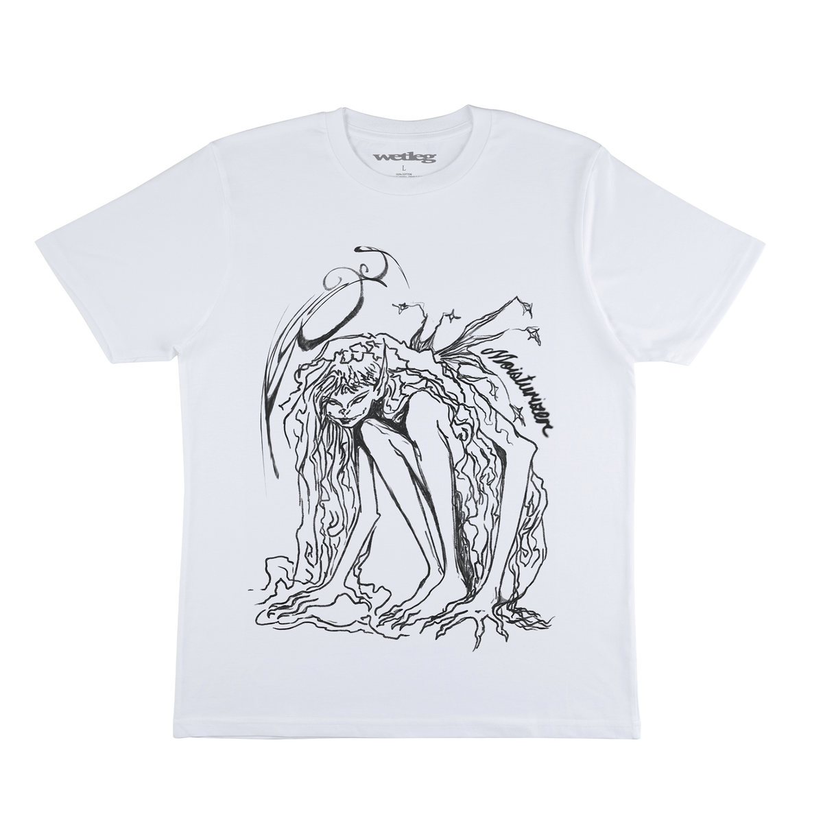 goblin white tee | Wet Leg goblin white tee | Wet Leg