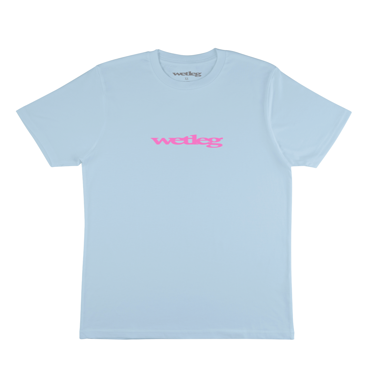 logo sky blue tee